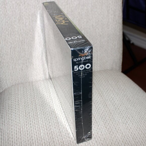 3/$88❤️sealed vintage 1987 MISTY Tabby Cat Springbok 500 pc puzzle Kitty Kitten - Picture 5 of 5